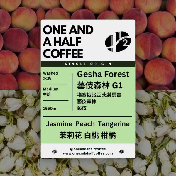 【最新推出】藝伎森林G1掛耳咖啡（5包）